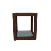 SIDE TABLE WITH GLASS TOP (LCO/002/005)