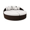 ROUND DAY BED COMPLETE WITH CUSHION (LCO/028/001)