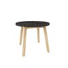 SIDE TABLE WITH GLASS TOP (LCO/016/012)
