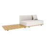 BASE + DOUBLE SEAT + DOUBLE LEFT BACK WITH CUSHION (LCO/013/017)