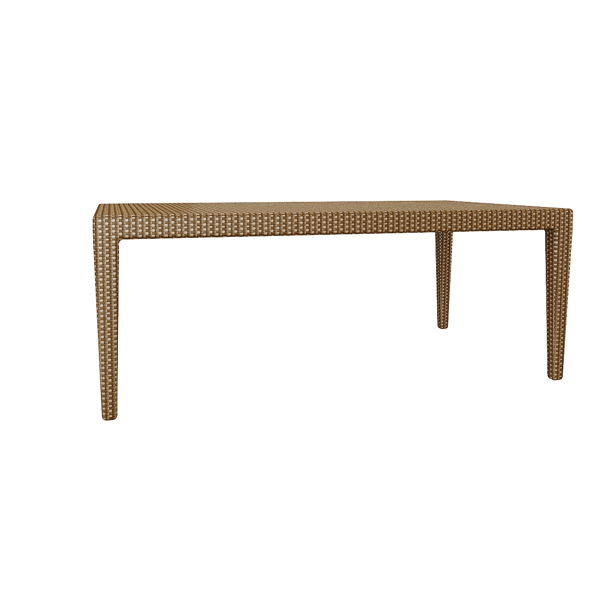 woven center table