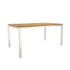 DINING TABLE WITH TEAK WOOD TOP  (LCO/043/004)