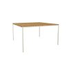 DINING TABLE WITH TEAK WOOD TOP (LCO/045/010)