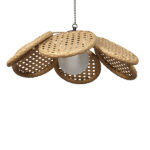 Loom Crafts Outdoor Garden Furniture A OUTDOOR HANGING LIGHTS (LCO/072/002) pendant light hanging from a chain.