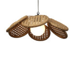 Loom Crafts Outdoor Garden Furniture An OUTDOOR HANGING LIGHTS (LCO/072/002) hanging from a chain.