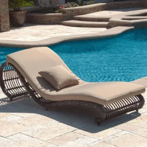 Wicker or Rattan Pool Chair
