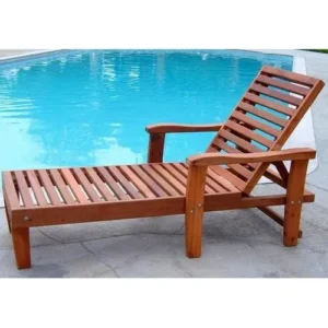Wooden Deck Chair